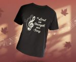 Statement Tee - Strength and song